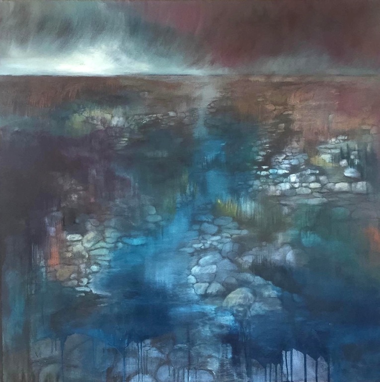Amy Hoedemakers |Its always different down here| oil | McAtamney Gallery and Design Store | Geraldine NZ
